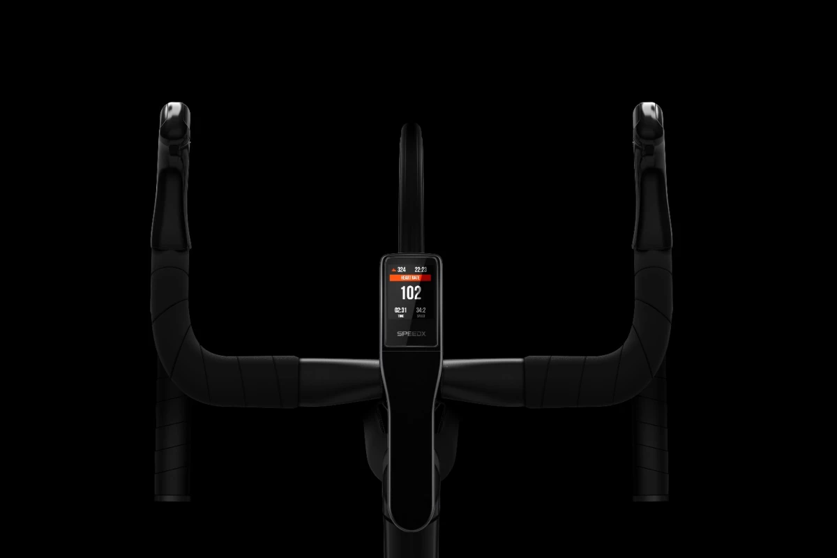 The SpeedX Unicorn incorporates a SpeedForce cycling computer