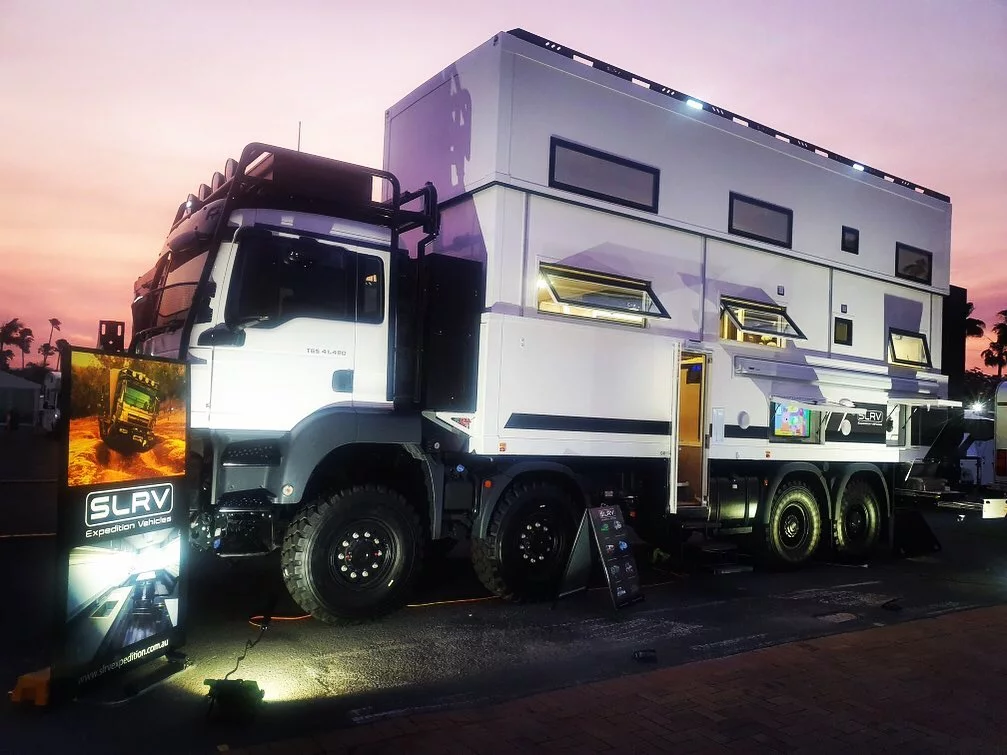 SLRV gave the Commander 8x8 a debut at the Outdoor X show in September