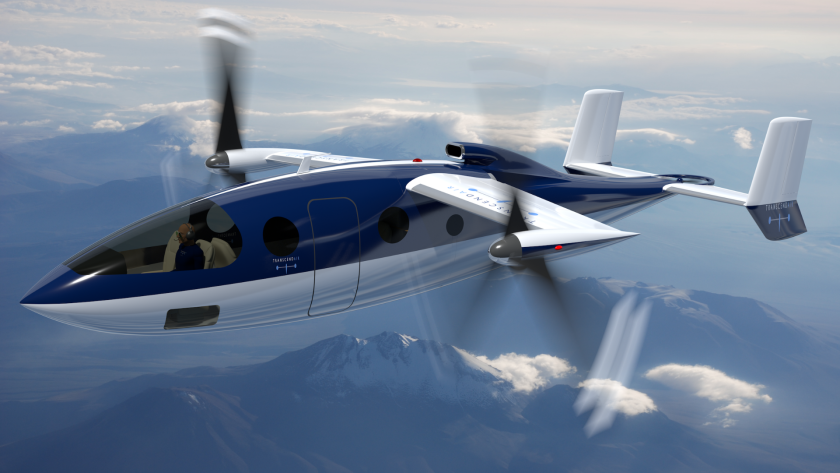 Los Angeles to San Francisco in 55 minutes with the Transcend Air Vy 400