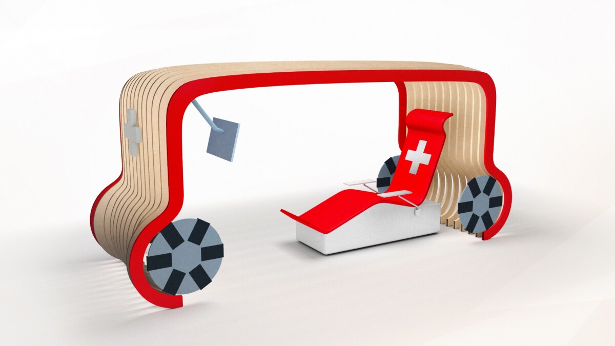 Appearance doesn't matter: this represents a medical care pod
