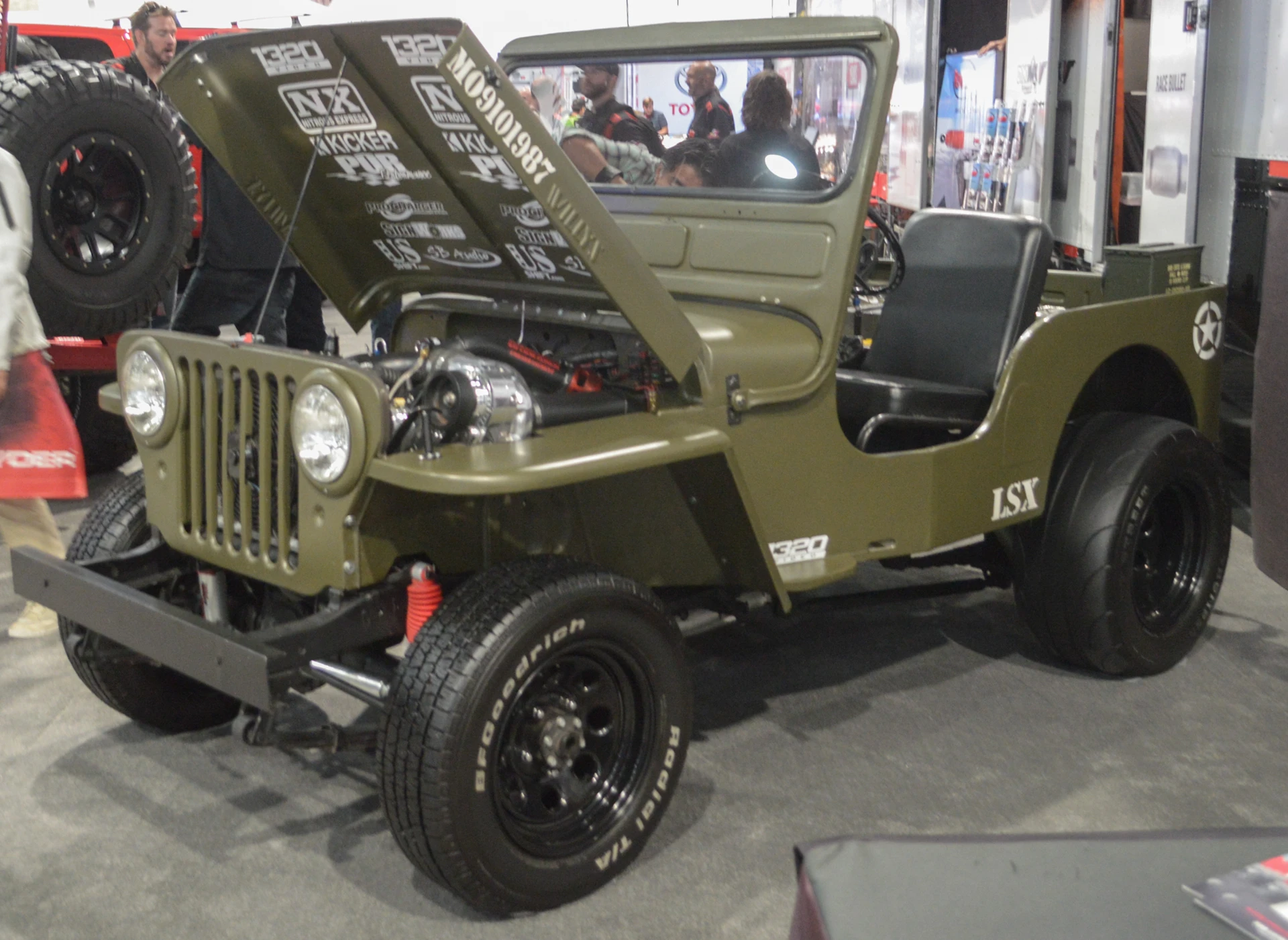 LSX Willys Jeep (Photo: C.C. Weiss/Gizmag)