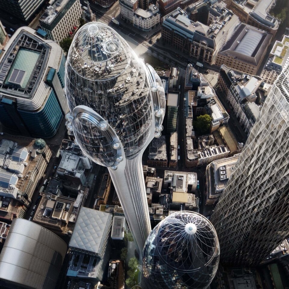 The Tulip will include solar panels to reduce its electricity draw on the grid