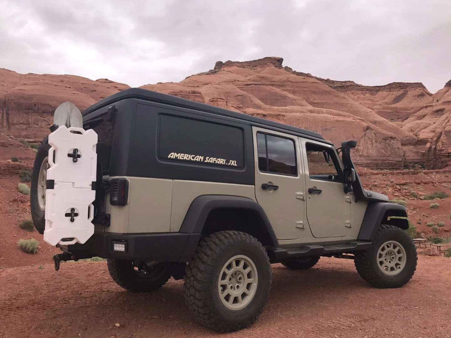 American Safari JXL Jeep Wrangler camper