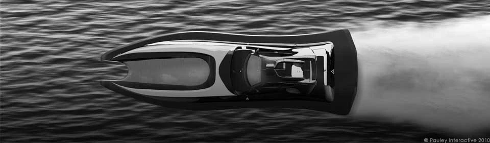 The Halo Intersceptor in its ocean cruiser configuration