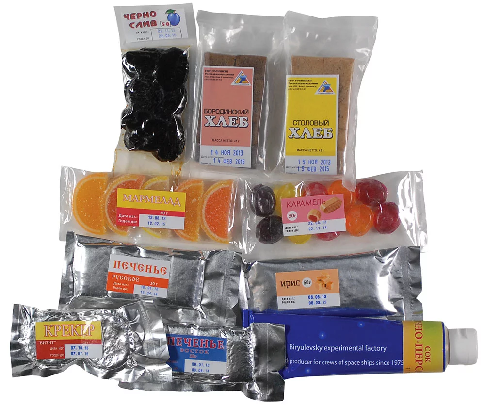 Russian space food