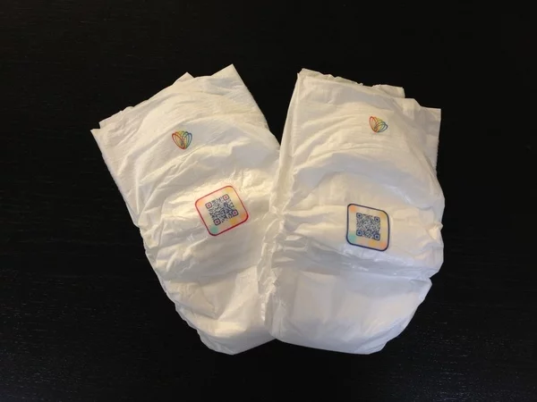 Smart Diapers feature a panel containing several non-toxic test strips to monitor irregularities in an infant's urine