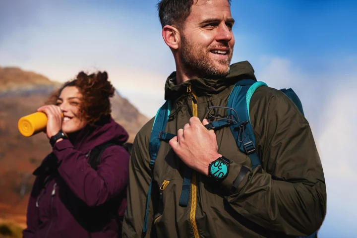 The TicWatch Pro 5 is the first wearable to feature Qualcomm's Snapdragon W5+ platform "which supports versatile sensors, more accurate health algorithms, and a longer battery life"