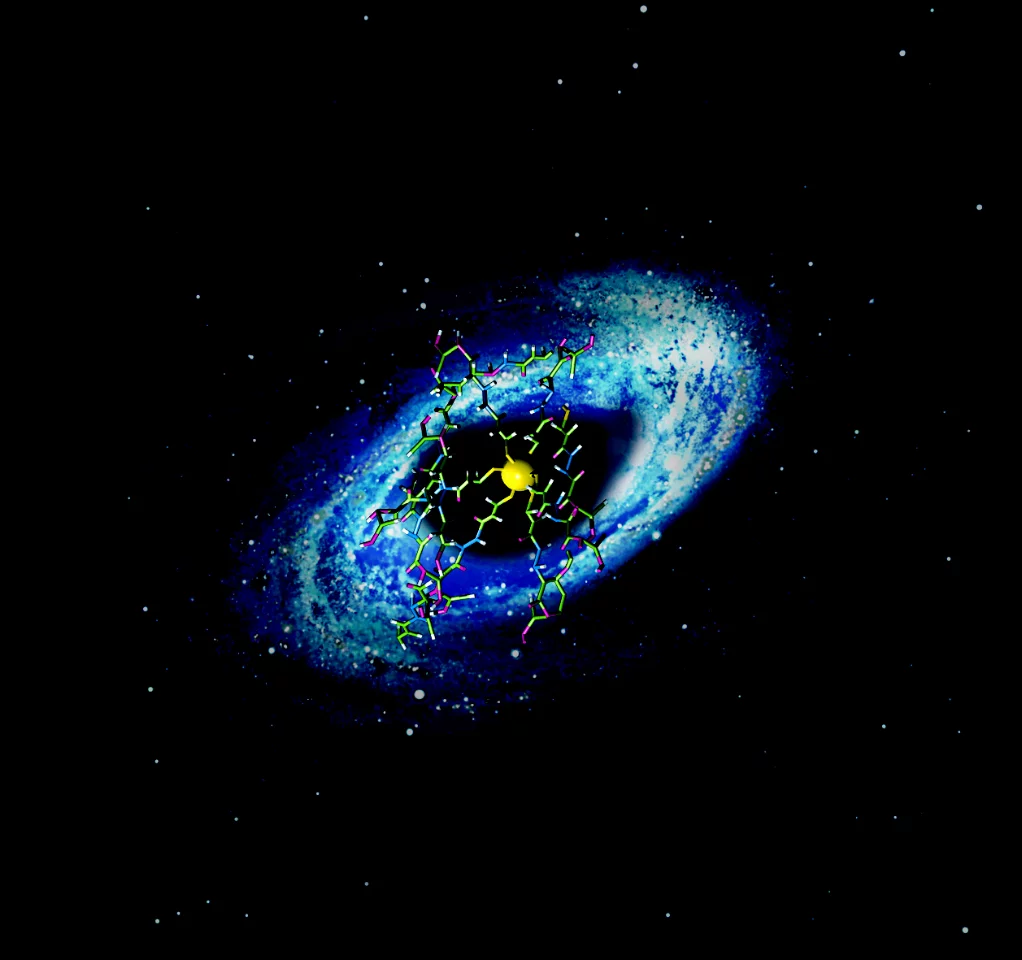 Nylstar has directly mounted molecules of Hyaluronic Acid onto a 24K Gold nanoparticle surface to form a unique new structure