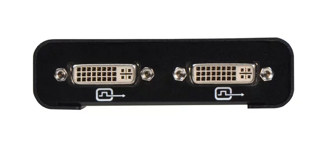 The DualHead2Go Digital SE features two DVI-D outputs