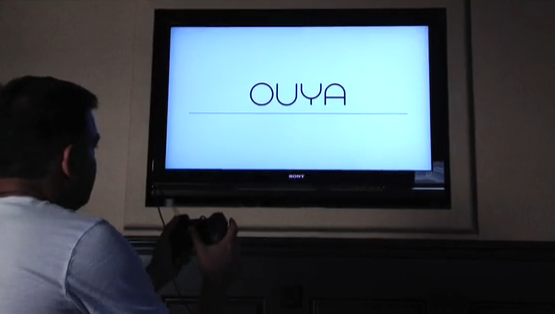 How Ouya will display on a large television
