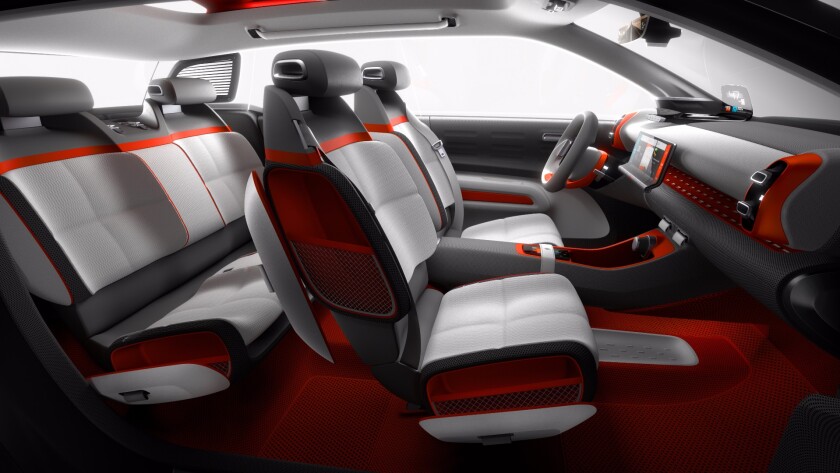 Citroen has modelled the seats in the Aircross on comfortable sofas