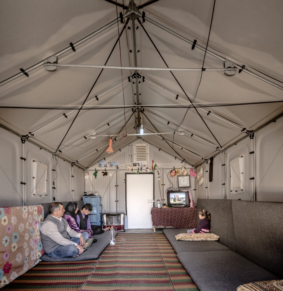 It looks suitable for accommodating even a fairly large family, if not in comfort then at least in relative safety (Photo: Ikea Foundation)
