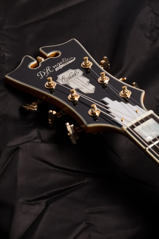 The instantly recognizable D'Angelico head