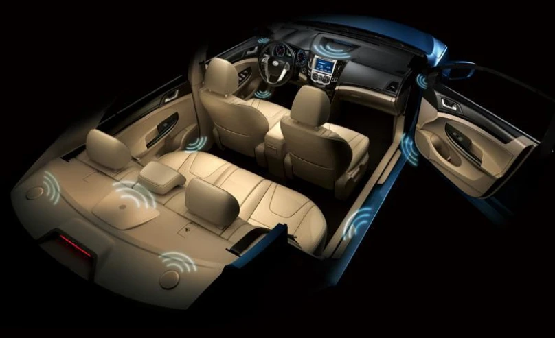 BYD's Su Rui features a 5.1 channel 10 speaker with independent power amplifier