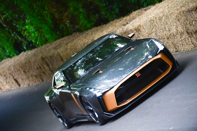 Video: The Nissan GT-R50 makes a big first impression at Goodwood