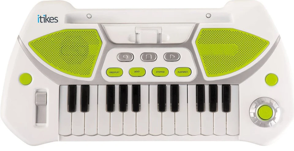 Without an iOS device the iTikes Keyboard is a typical child's keyboard which can be used to make noise, play along to built-in songs and record musical masterpieces