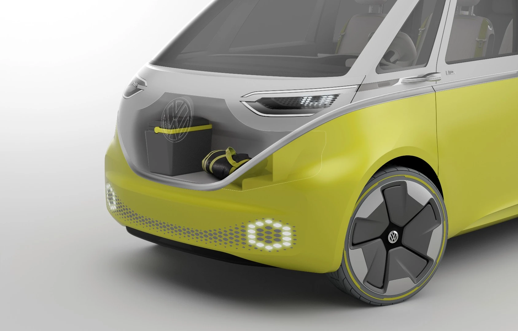 Volkswagen I.D. Buzz: front storage compartment