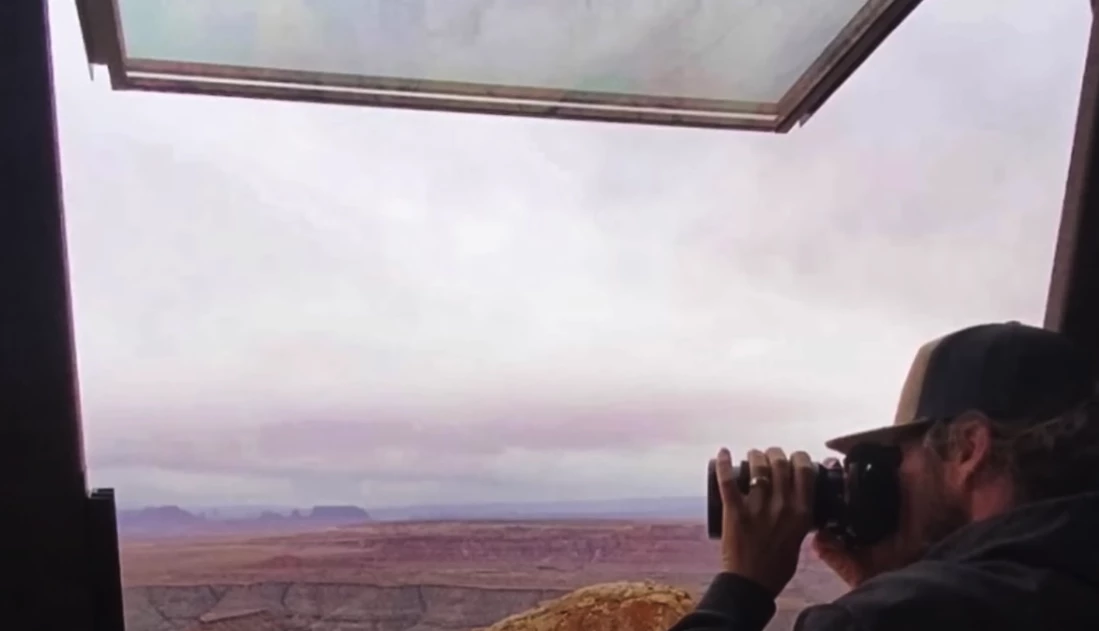 Both Skyloft rear window panels can be open for a more al fresco view