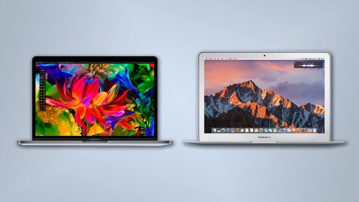 13-inch MacBook Pro (2016) vs. MacBook Air