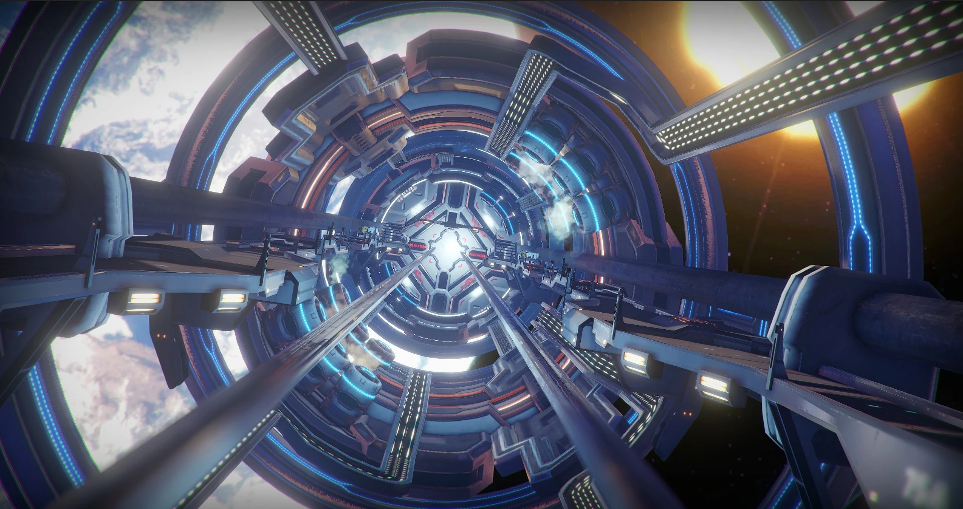 Zero Latency's VR environments feel much bigger and more open this time around