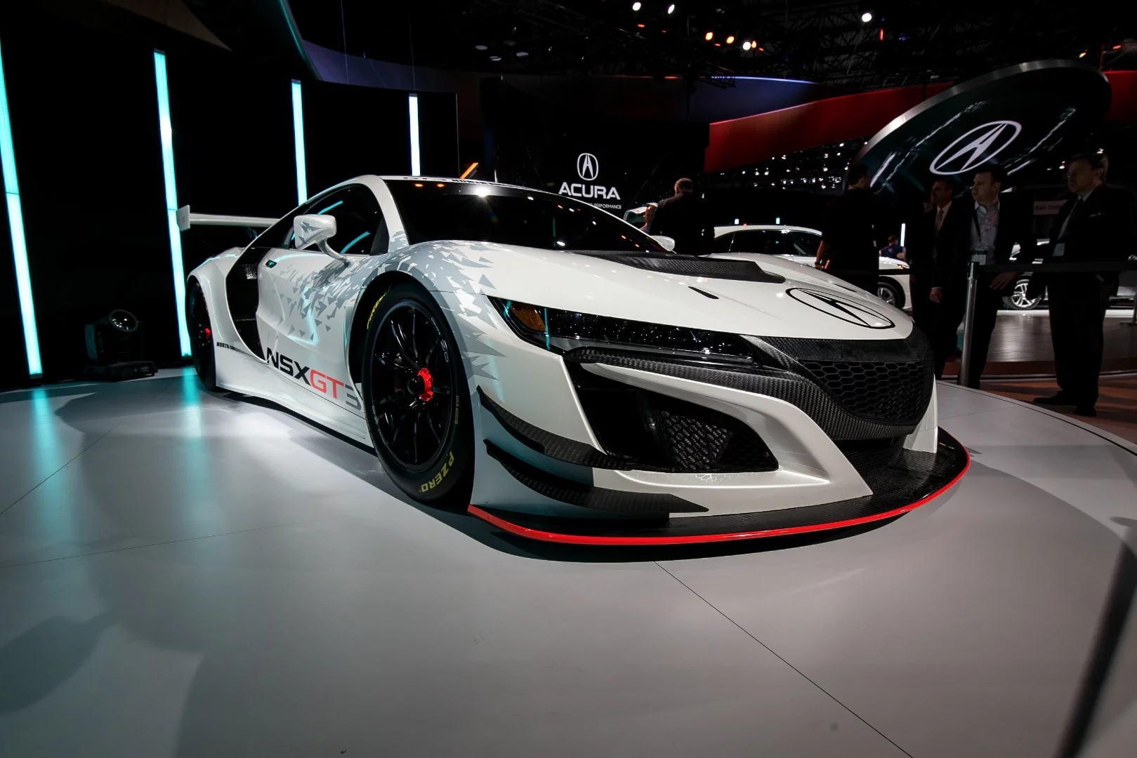 The road-going NSX isn't exactly ugly, but the GT3 takes things to the next level