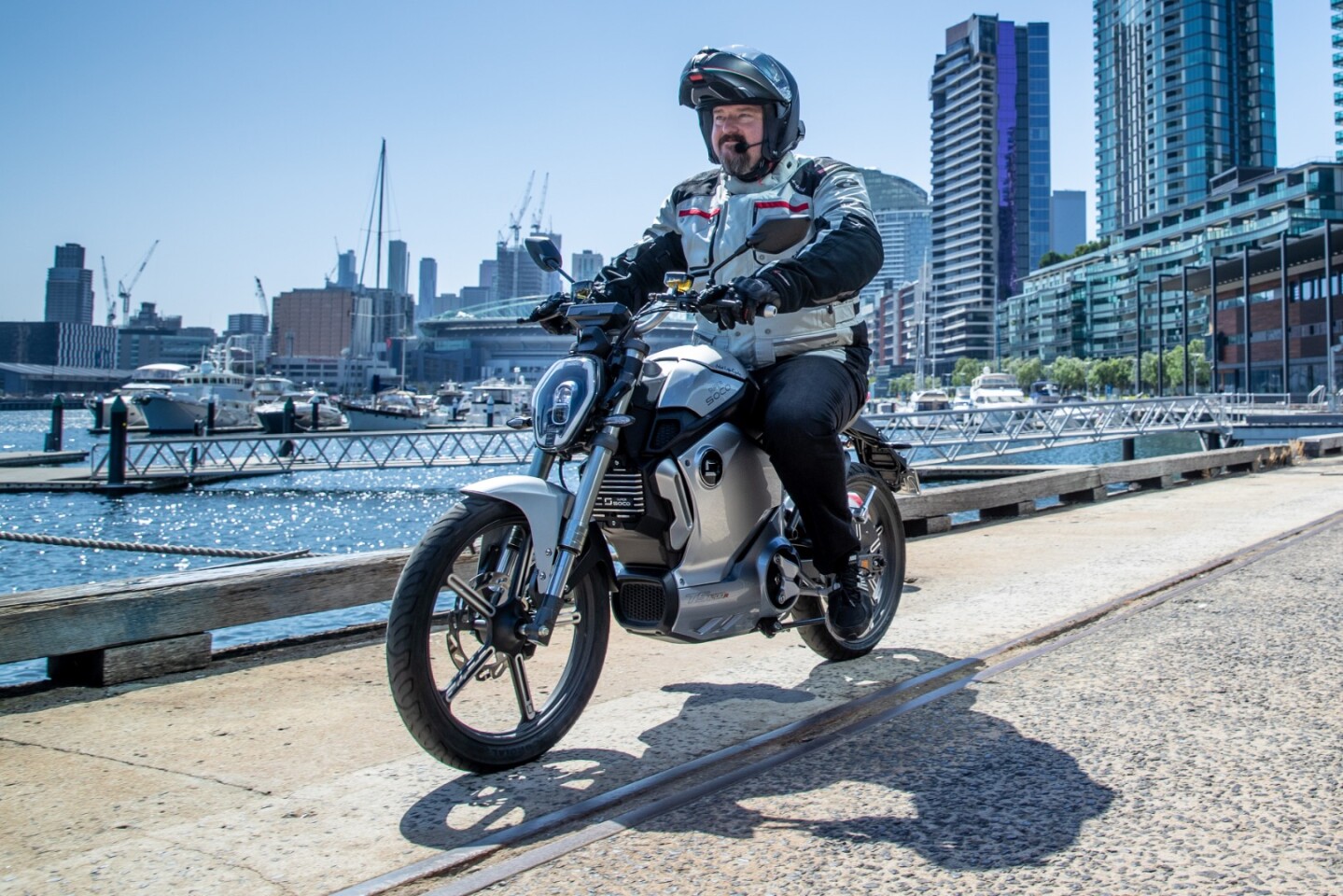 The TS1200R can be ridden without a license in some states of Australia