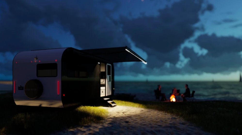 Included heat and A/C and insulation made from New Zealand sheep's wool ensure the Coast is a comfy dwelling in all types of weather