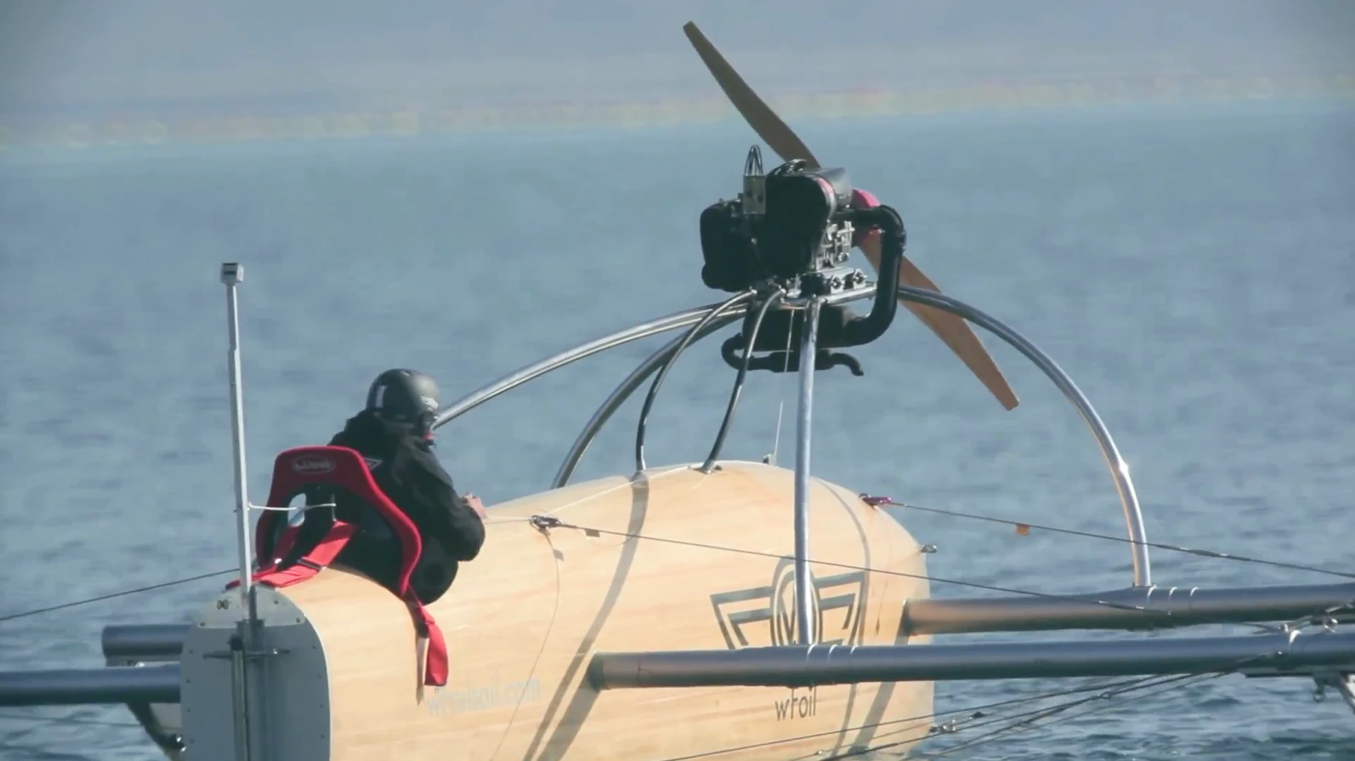 The prototype wFoil 18 Albatross