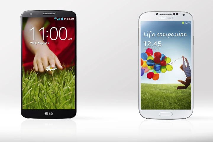 Gizmag compares the specs and features of LG's new G2, with its "innovative" back buttons, and the ever-popular Samsung Galaxy S4