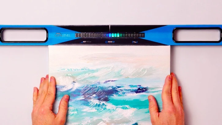 According to the LumiLevel's creators, it offers a viewing area that's 10 times wider than that of a typical bubble level