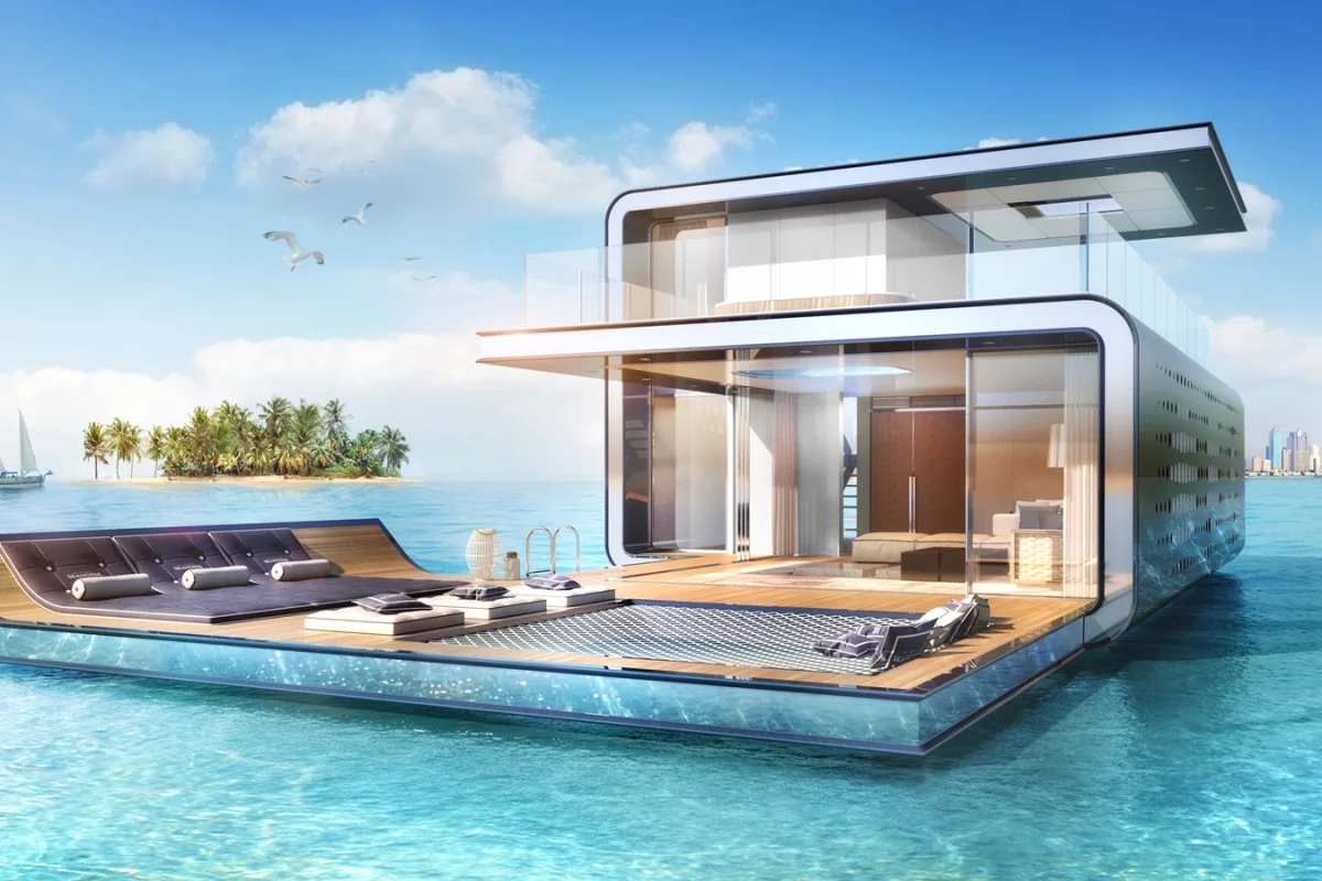 The Signature Edition Floating Seahorse covers 4,004 sq ft (372 sq m)