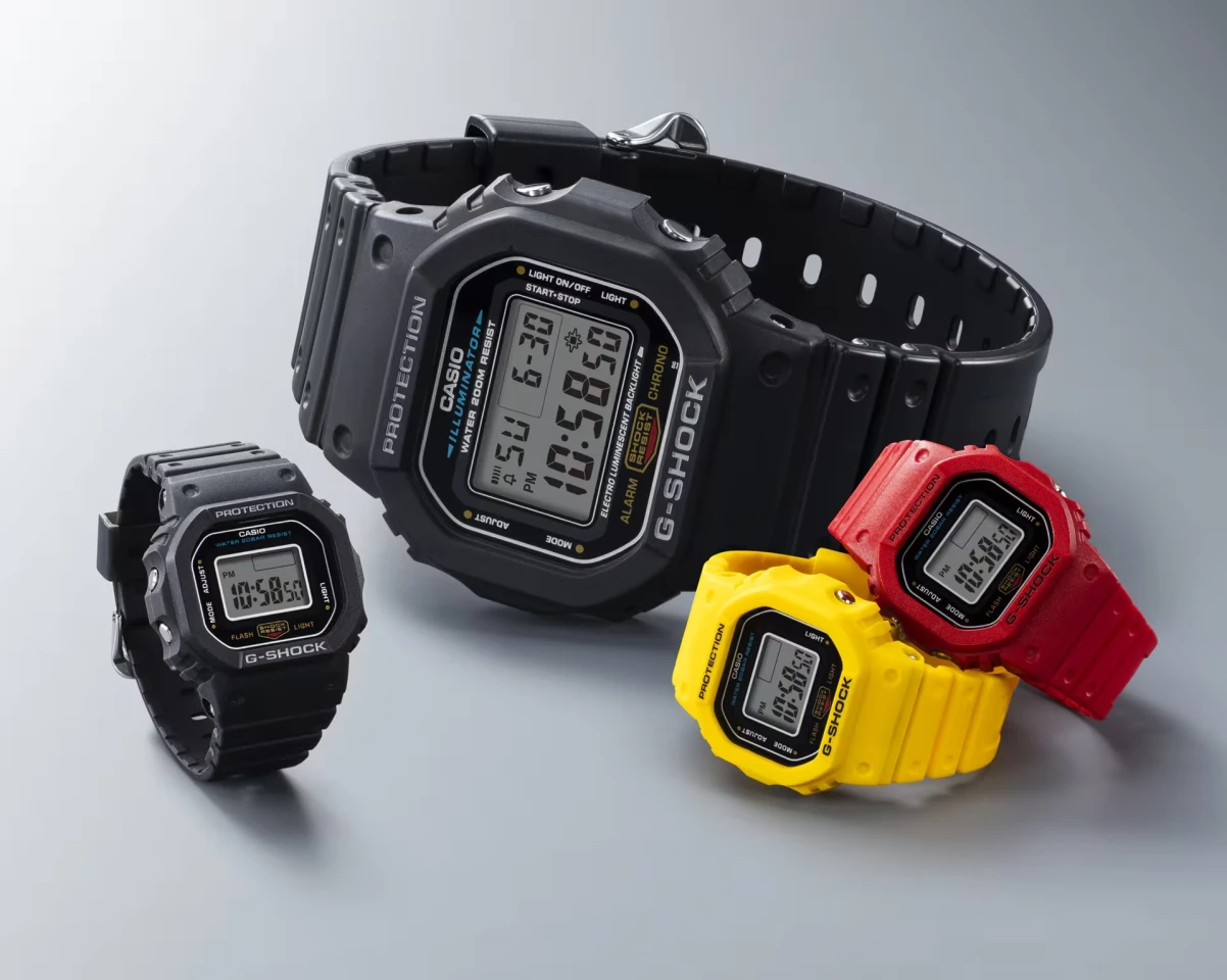 Part ring, part tiny watch, the new Casio G-Shock Nano is an even more faithful 1/10-scale model of the G-Shock DW5600 wristwatch, complete with adjustable strap and 200-m water resistance