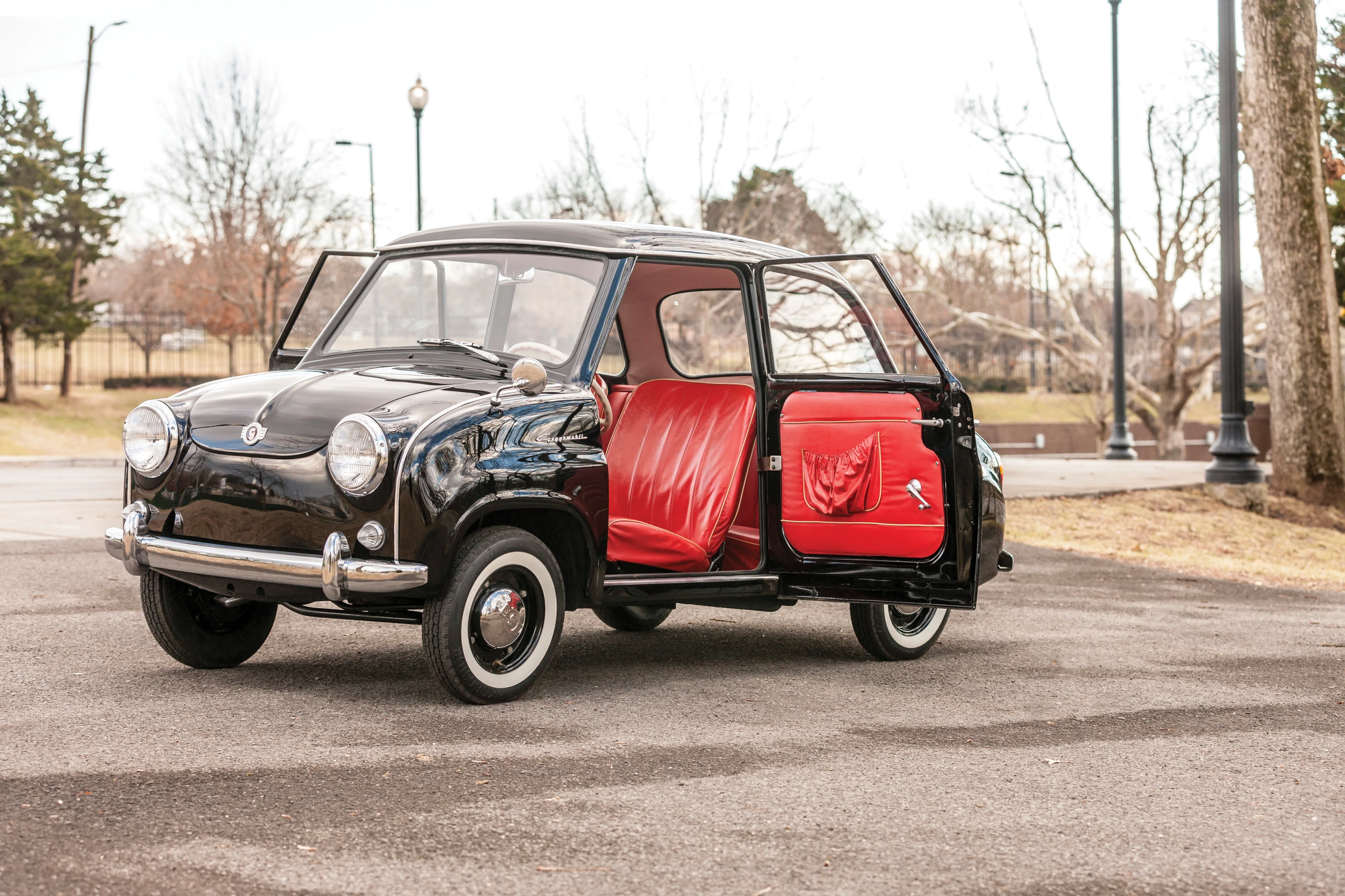This particular Googomobil T400 retains its original interior