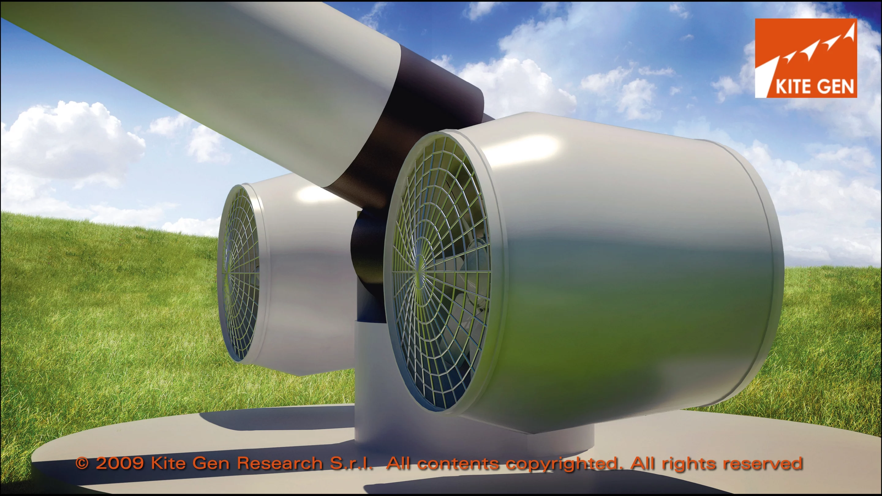 Fans for automatic takeoff (Image: KiteGen)