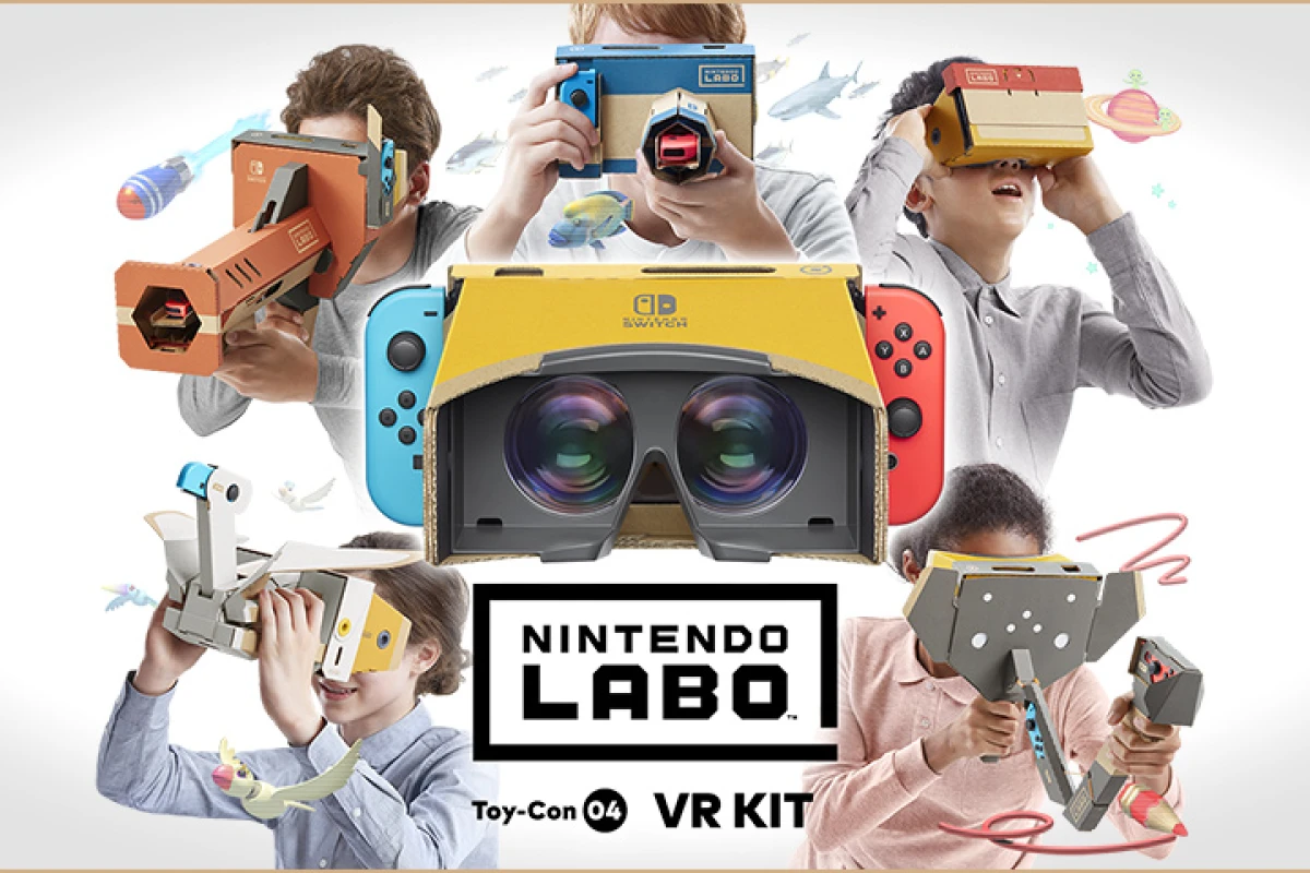 Nintendo's newest Labo Kit adds VR to the versatile Switch console