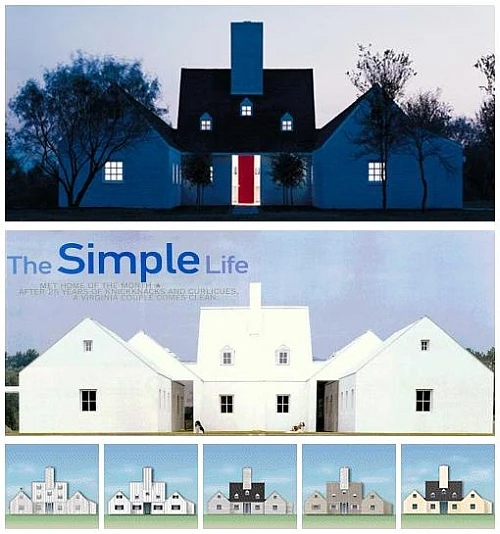 The Hugh Newell Jacobsen Dream House was featured in Life magazine in 1998