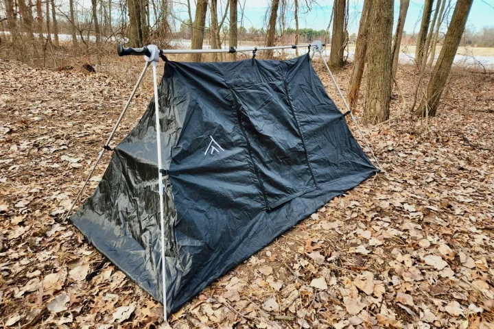 The Trek-Tent is presently on Kickstarter