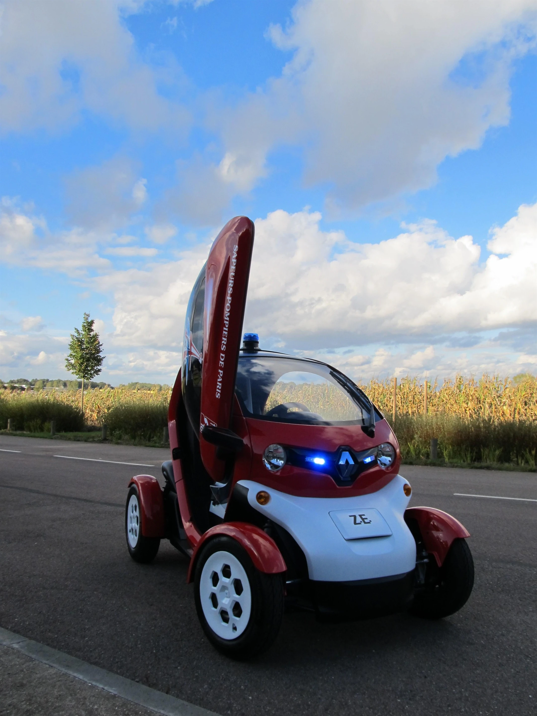 Renault began selling the two-person city car last year
