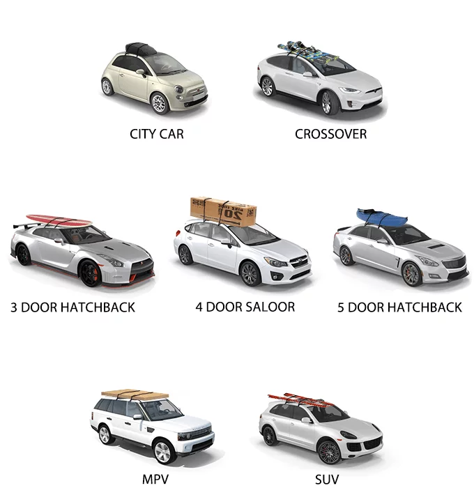 The Tair roof racks are said to fit most types of cars