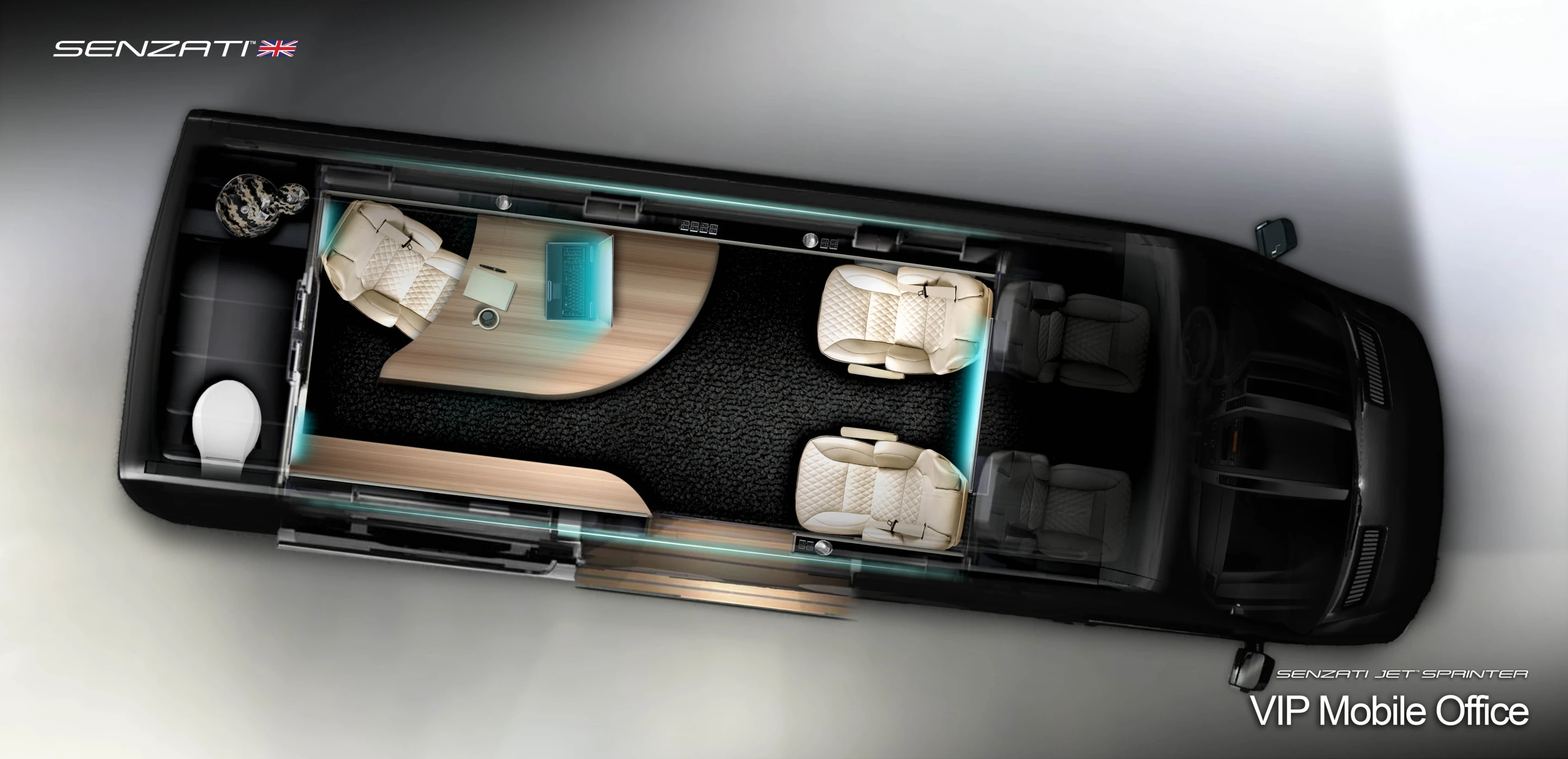 Senzati Jet Sprinter floor plan option