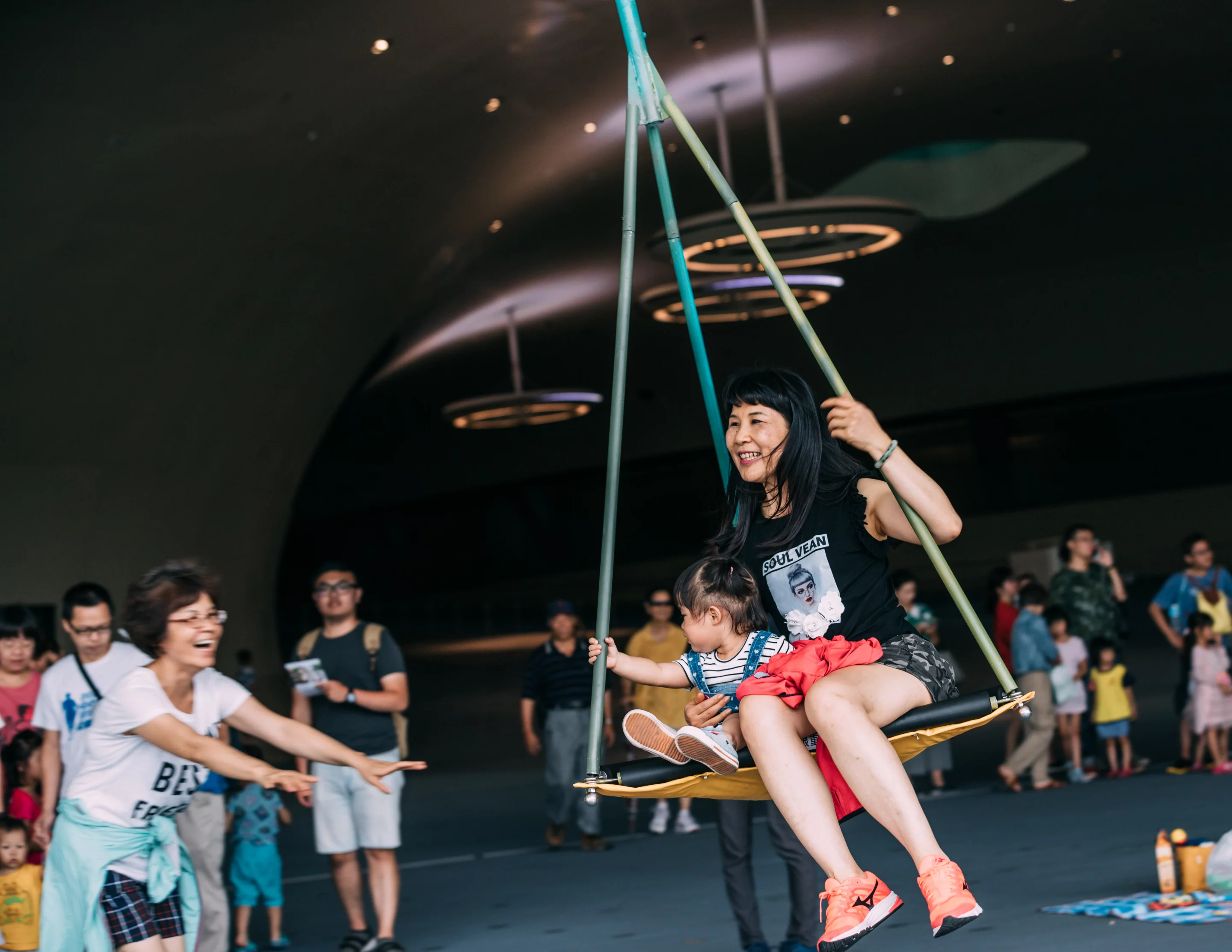 Opening festivities at the National Kaohsiung Centre for the Arts in Taiwan