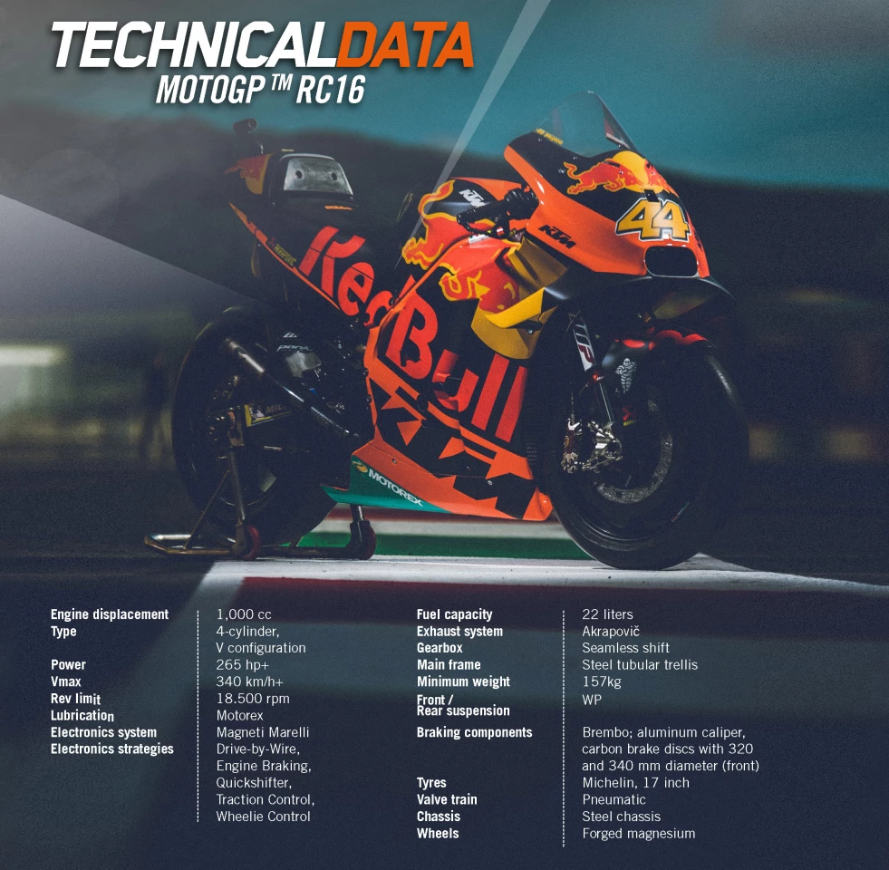 The KTM brand is one with a very clear message: “ready to race.” These two bikes are indeed "ready to race" and they are the only two motorcycles sold in the last half century that are immediately capable of being ridden competitively in the world's highest level of motorcycle competition. At €288,000 (approx. US$340,000) plus VAT, these bikes are being sold for a lot less than they cost to build.