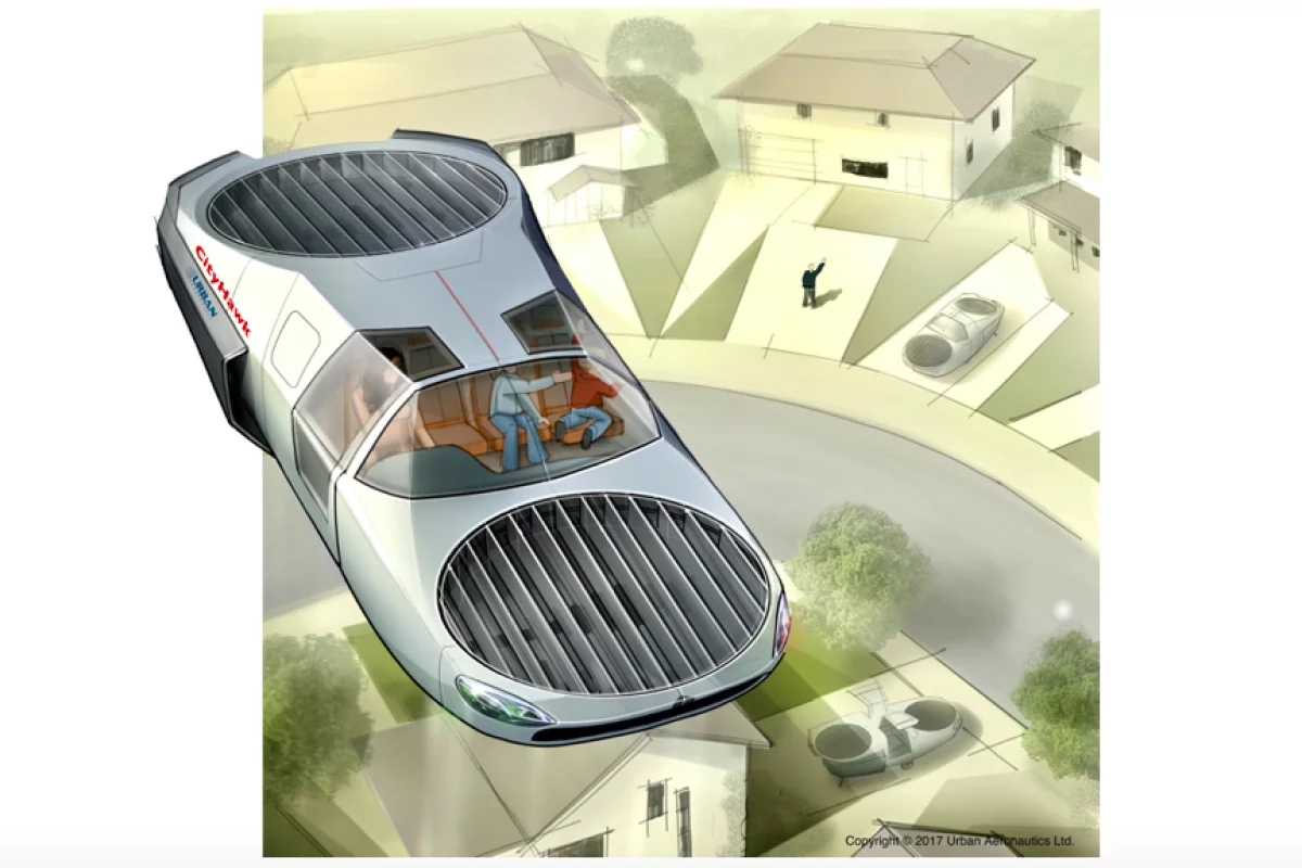 The CityHawk may be the taxi of the future