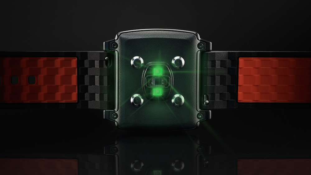 The device features improved heart rate monitor tech