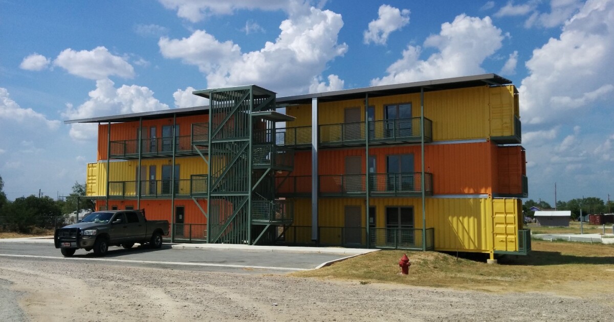 Shipping containerbased housing comes to South Texas