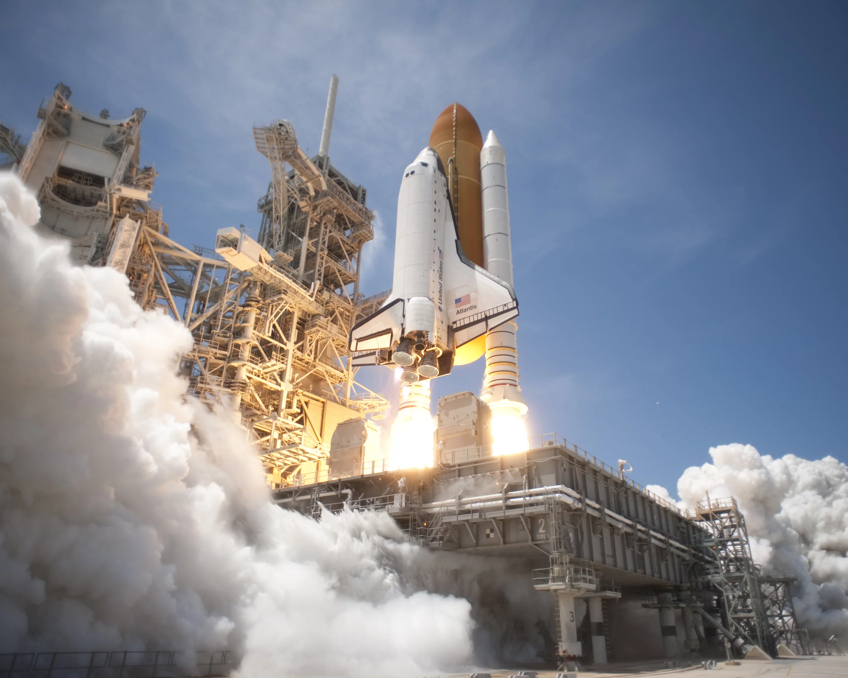 Atlantis lifts off on the STS-132 mission on May 14, 2010 (Image: NASA)