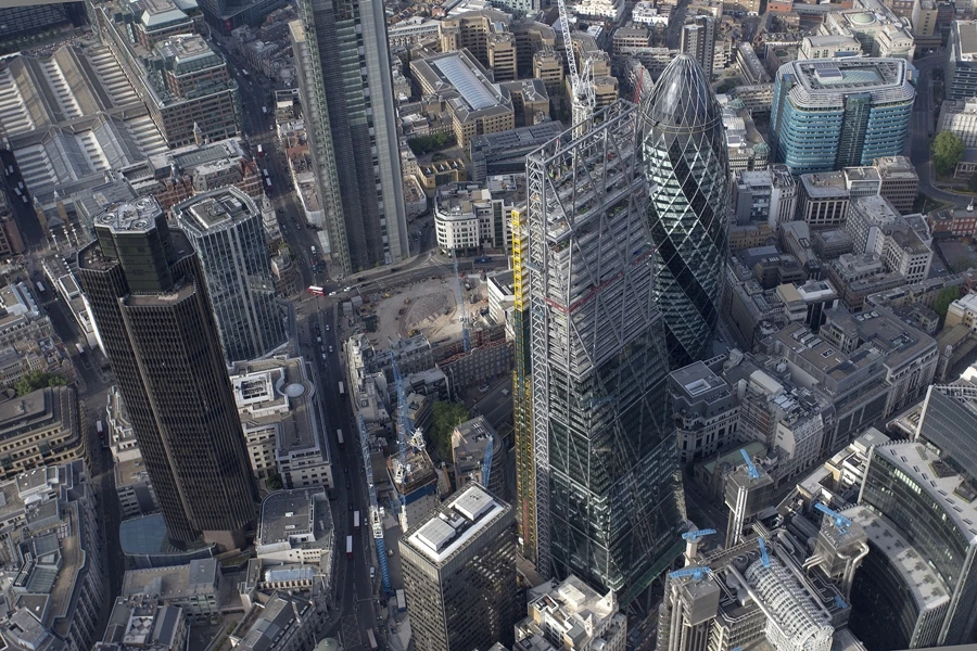 A total of 293 meters have been installed at the Leadenhall Building to monitor energy usage