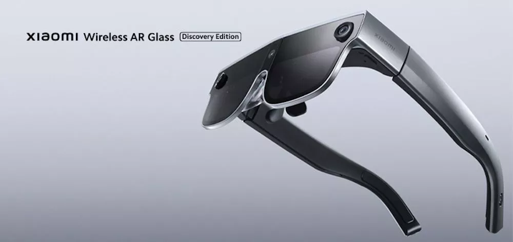 The Wireless AR Glass Discovery Edition prototype is built on the Snapdragon XR2 Gen1 platform, and is compatible with Xiaomi's latest flagship handsets as well as Snapdragon Spaces-ready smartphones