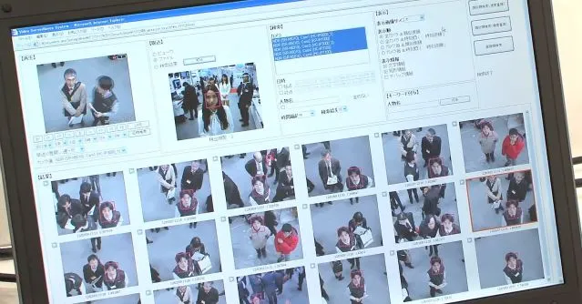 A new video surveillance system is able to search through data on 36 million faces per second, looking for a match for a specific individual (Image: DigInfo)