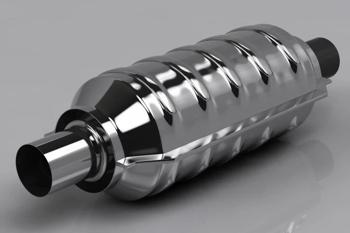 Regular catalytic converters like this one may be on their way to obsolescence (Image: Shutterstock)